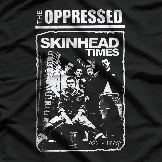 The Oppressed – Skinhead Times Oi Punk Retro RZ T-Shirt