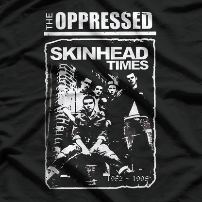 The Oppressed – Skinhead Times Oi Punk Retro RZ T-Shirt
