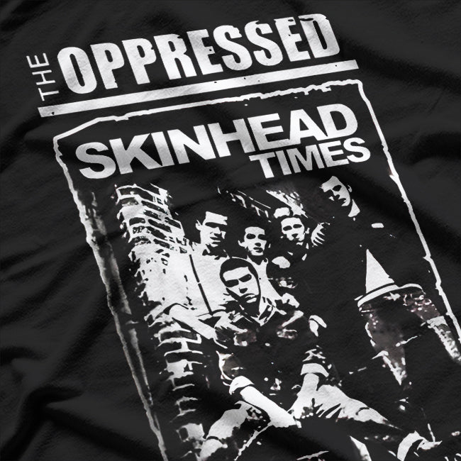 The Oppressed – Skinhead Times Oi Punk Retro RZ T-Shirt