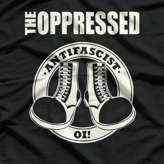 Anti-Fascist Punk Rock – The Oppressed Inspired RZ T-Shirt