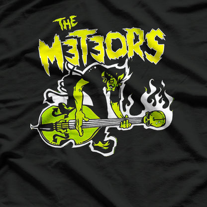 The Meteors – English Psychobilly Retro Music RZ T-Shirt