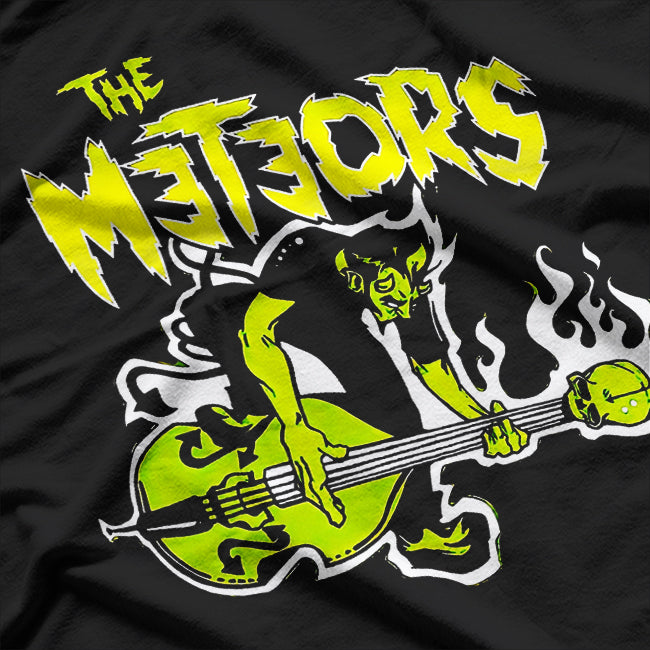 The Meteors – English Psychobilly Retro Music RZ T-Shirt