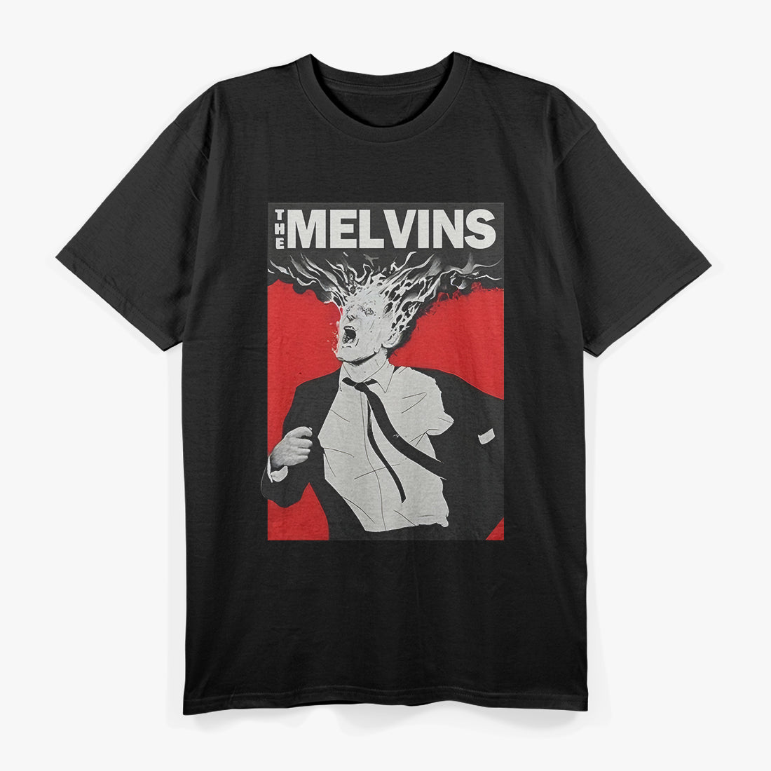 Retro Sludge Music – The Melvins Inspired Heavy Rock Artwork RZ T-Shirt