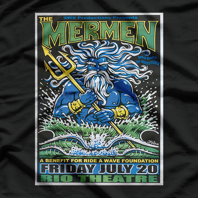 Vintage Surf Rock Graphic for The Mermen’s Iconic Sound T-Shirt