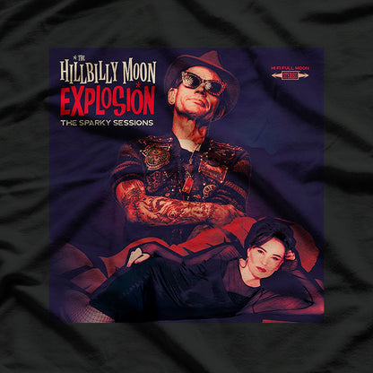 Hillbilly Moon Explosion – Sparky Sessions Album RZ T-Shirt
