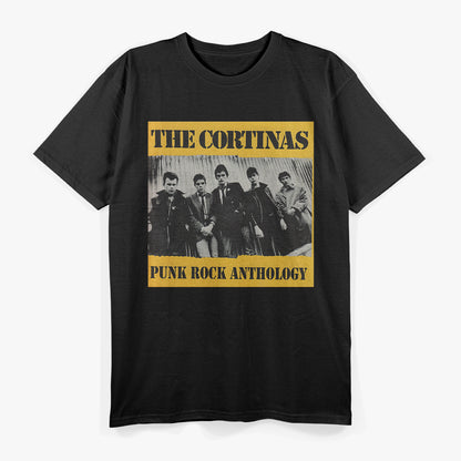 The Cortinas – Punk Rock Anthology Album Retro RZ T-Shirt