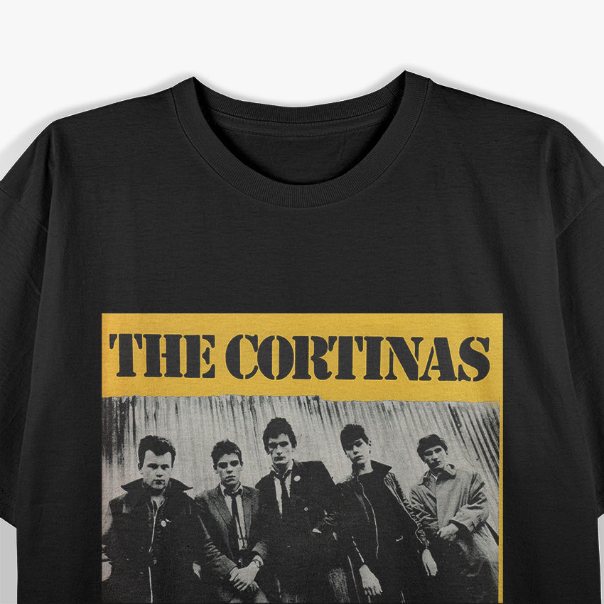 The Cortinas – Punk Rock Anthology Album Retro RZ T-Shirt