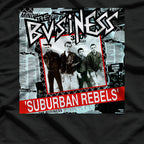 The Business – Suburban Rebels Punk Rock Album RZ T-Shirt