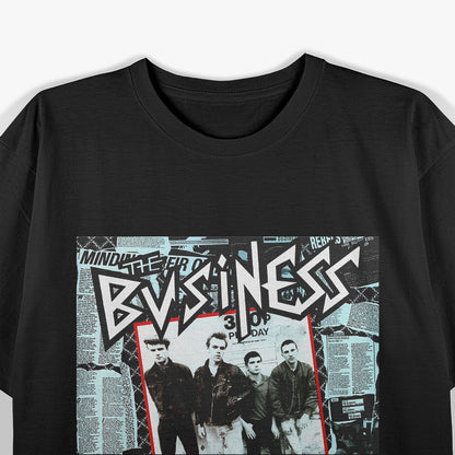 The Business – Suburban Rebels Punk Rock Album RZ T-Shirt