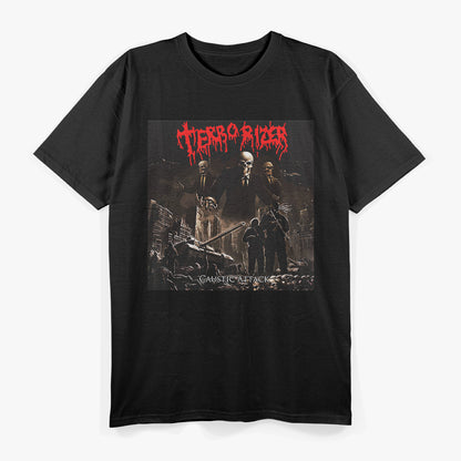 Caustic Attack – Terrorizer Inspired Death Metal Band RZ T-Shirt