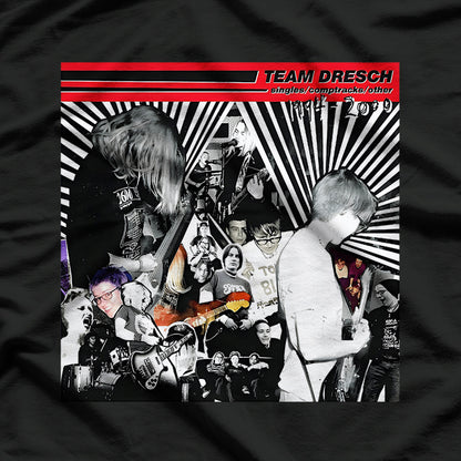 Team Dresch – Singles & Comptracks Punk Album RZ T-Shirt