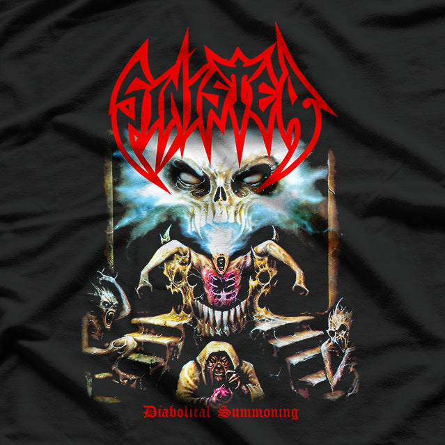 Sinister – Diabolical Summoning Death Metal Album RZ T-Shirt