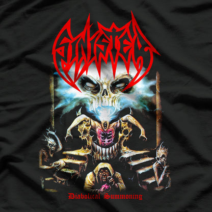 Sinister – Diabolical Summoning Death Metal Album RZ T-Shirt