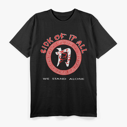 Sick of It All – We Stand Alone Hardcore Punk Album RZ T-Shirt