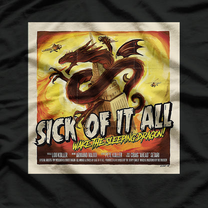 Wake the Sleeping Dragon – Punk Rock Album RZ T-Shirt