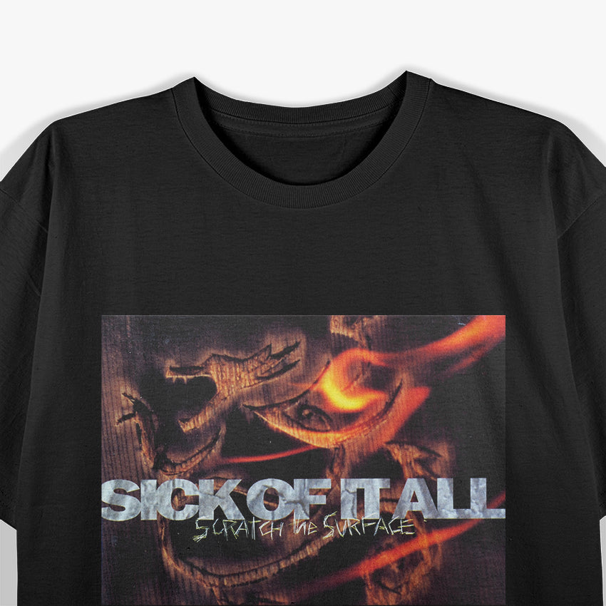 Scratch the Surface – American Hardcore Band Punk Rock RZ T-Shirt