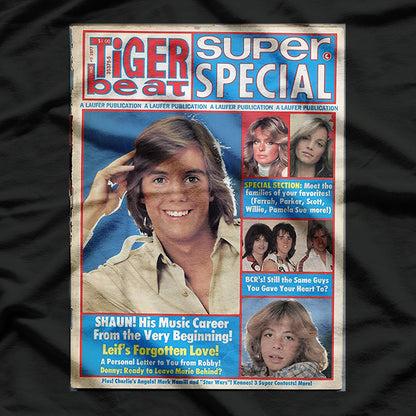 Shaun Cassidy – American Musician Classic Retro Logo RZ T-Shirt