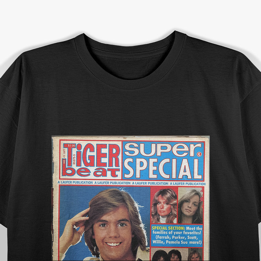 Shaun Cassidy – American Musician Classic Retro Logo RZ T-Shirt