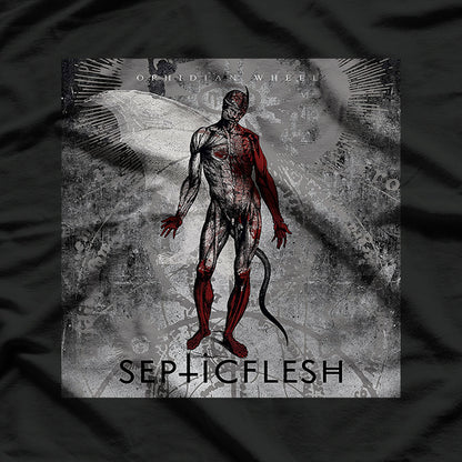 Ophidian Wheel – Classic Death Metal Album Artwork RZ T-Shirt