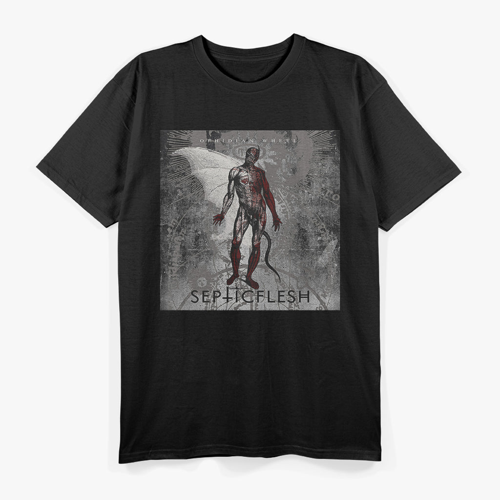 Ophidian Wheel – Classic Death Metal Album Artwork RZ T-Shirt