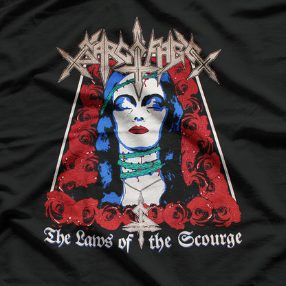 The Laws of Scourge – Vintage Metal Album Graphic RZ T-Shirt