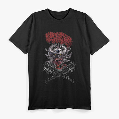 Sanguisugabogg – Death Metal Band Vintage Logo Graphic RZ T-Shirt