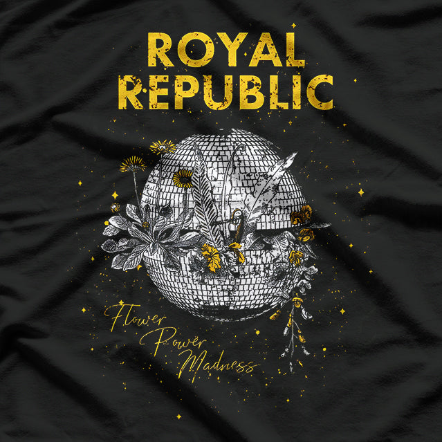 Flower Power Madness – Swedish Alt Rock Retro RZ T-Shirt