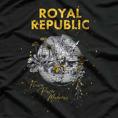 Flower Power Madness – Swedish Alt Rock Retro RZ T-Shirt