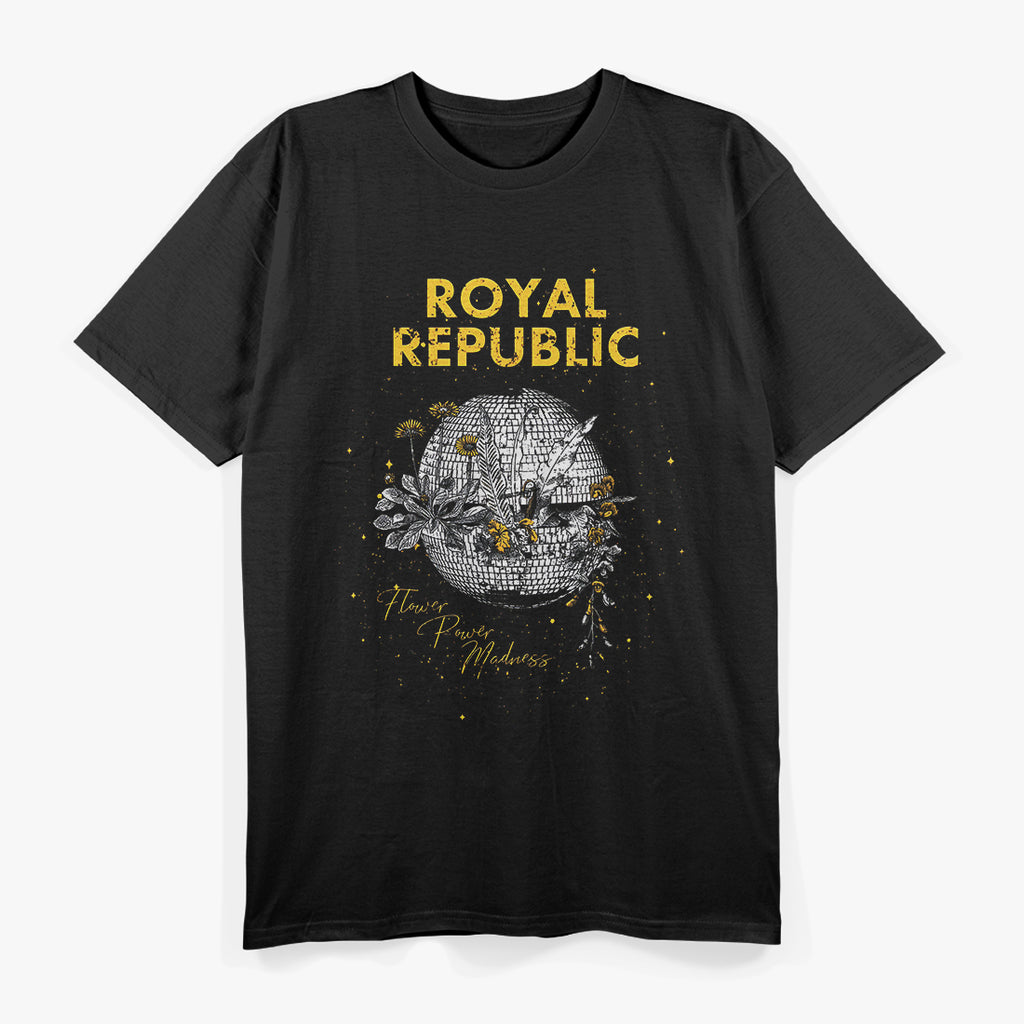 Flower Power Madness – Swedish Alt Rock Retro RZ T-Shirt