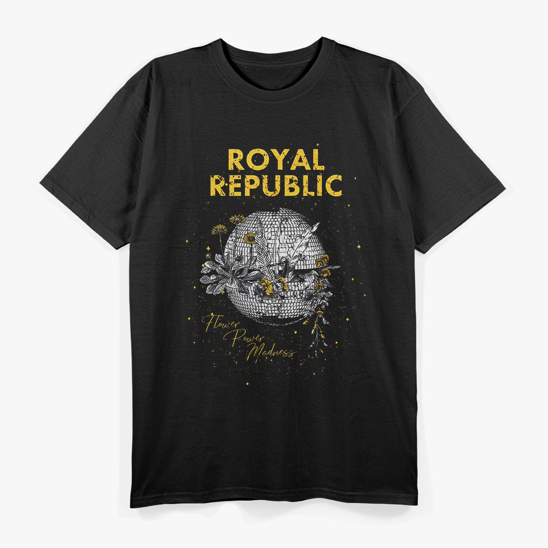 Flower Power Madness – Swedish Alt Rock Retro RZ T-Shirt