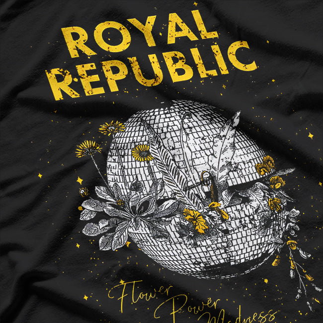 Flower Power Madness – Swedish Alt Rock Retro RZ T-Shirt