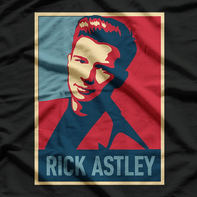 English Pop Icon – Vintage Retro Singer Graphic Art RZ T-Shirt