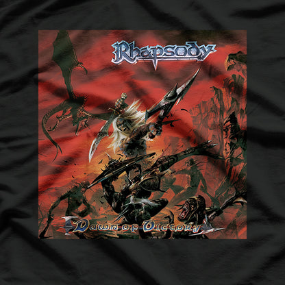 Dawn of Victory – Italian Power Metal Retro Design RZ T-Shirt