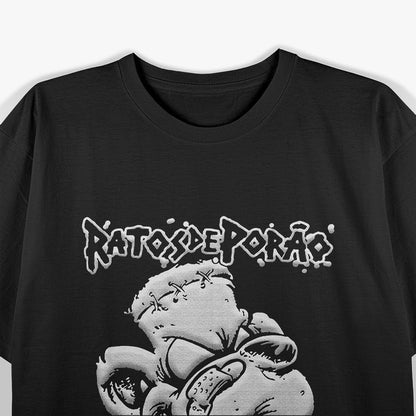 Retro Metal Fury – Brazilian Rock Inspired Artwork RZ T-Shirt