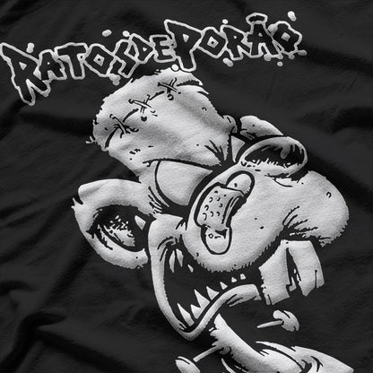 Retro Metal Fury – Brazilian Rock Inspired Artwork RZ T-Shirt