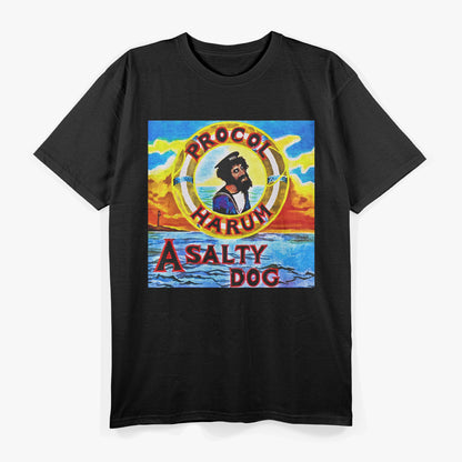English Prog Rock – Retro Salty Dog Album Artwork RZ T-Shirt