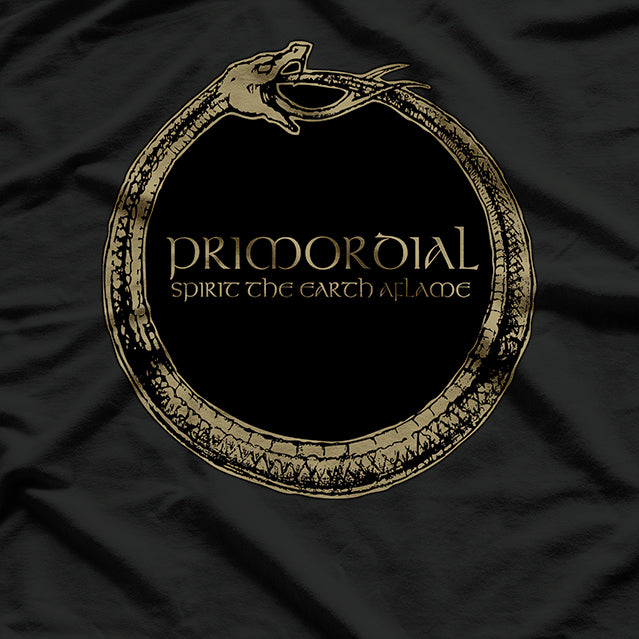 Irish Black Metal – Spirit Earth Aflame Vintage Art RZ T-Shirt