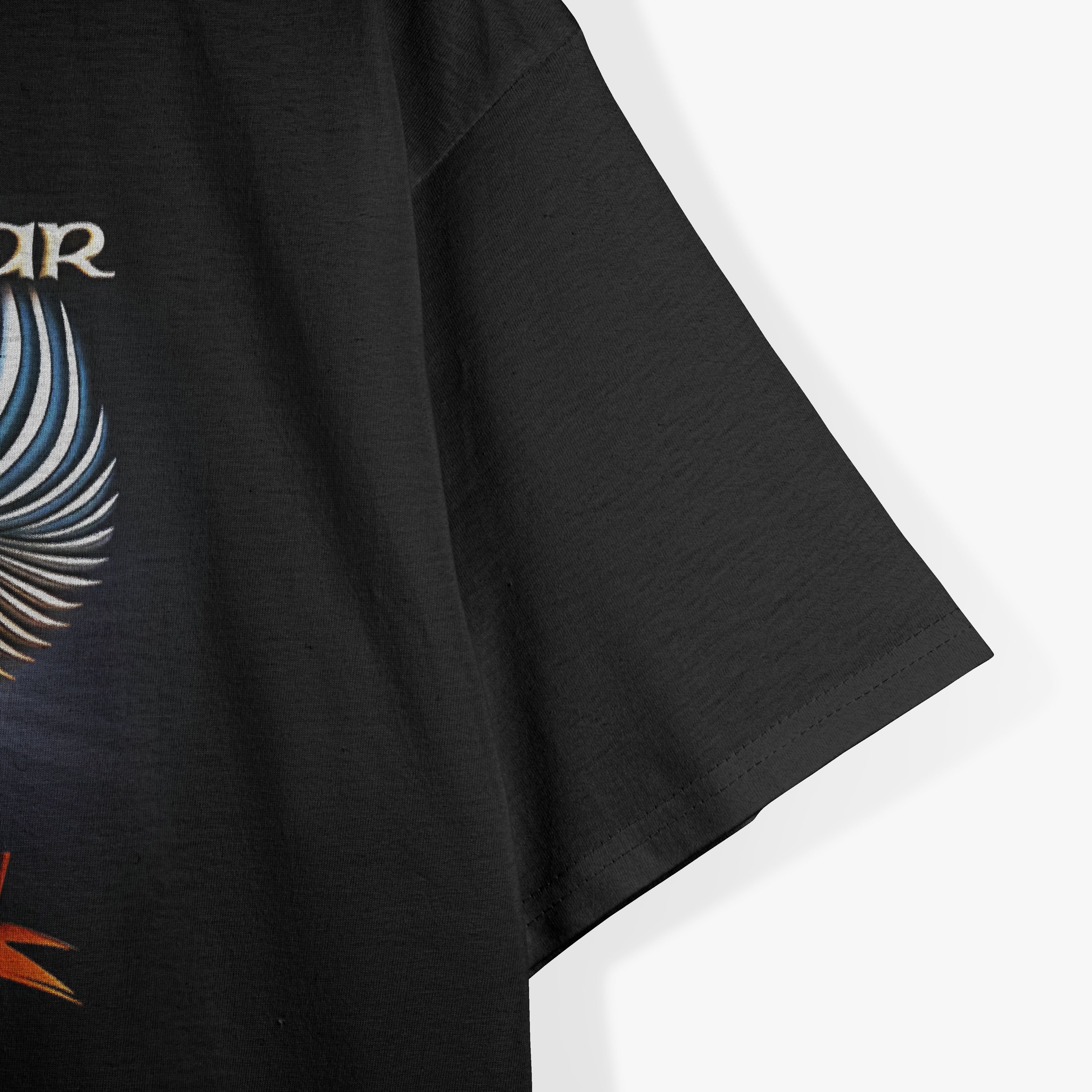 German Heavy Metal – Retro Album Commando Artwork RZ T-Shirt