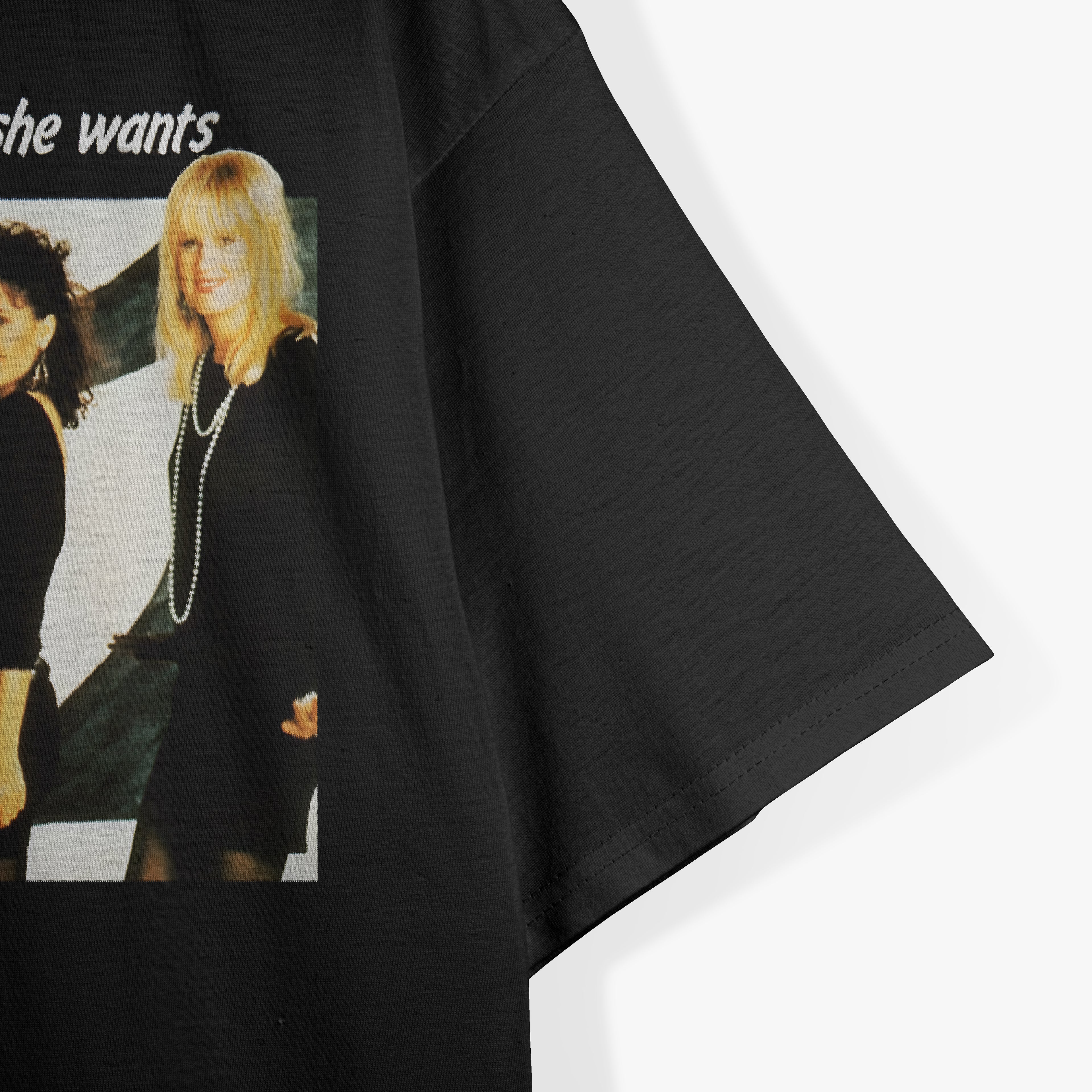 If She Knew What She Wants – Retro Groove T-Shirt