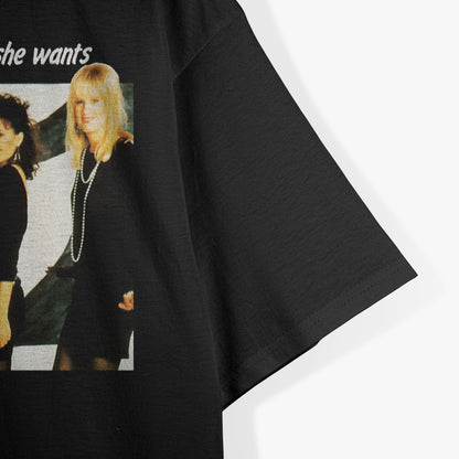 If She Knew What She Wants – Retro Groove T-Shirt