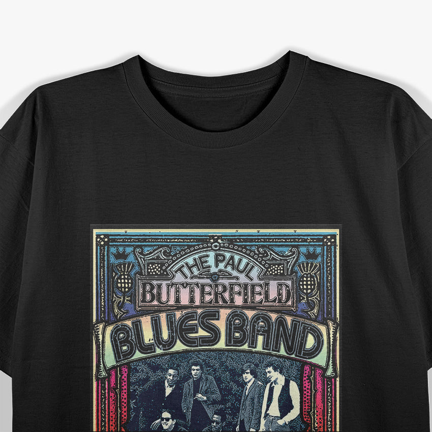 Vintage Blues Rock – Classic Band Member Graphic RZ T-Shirt