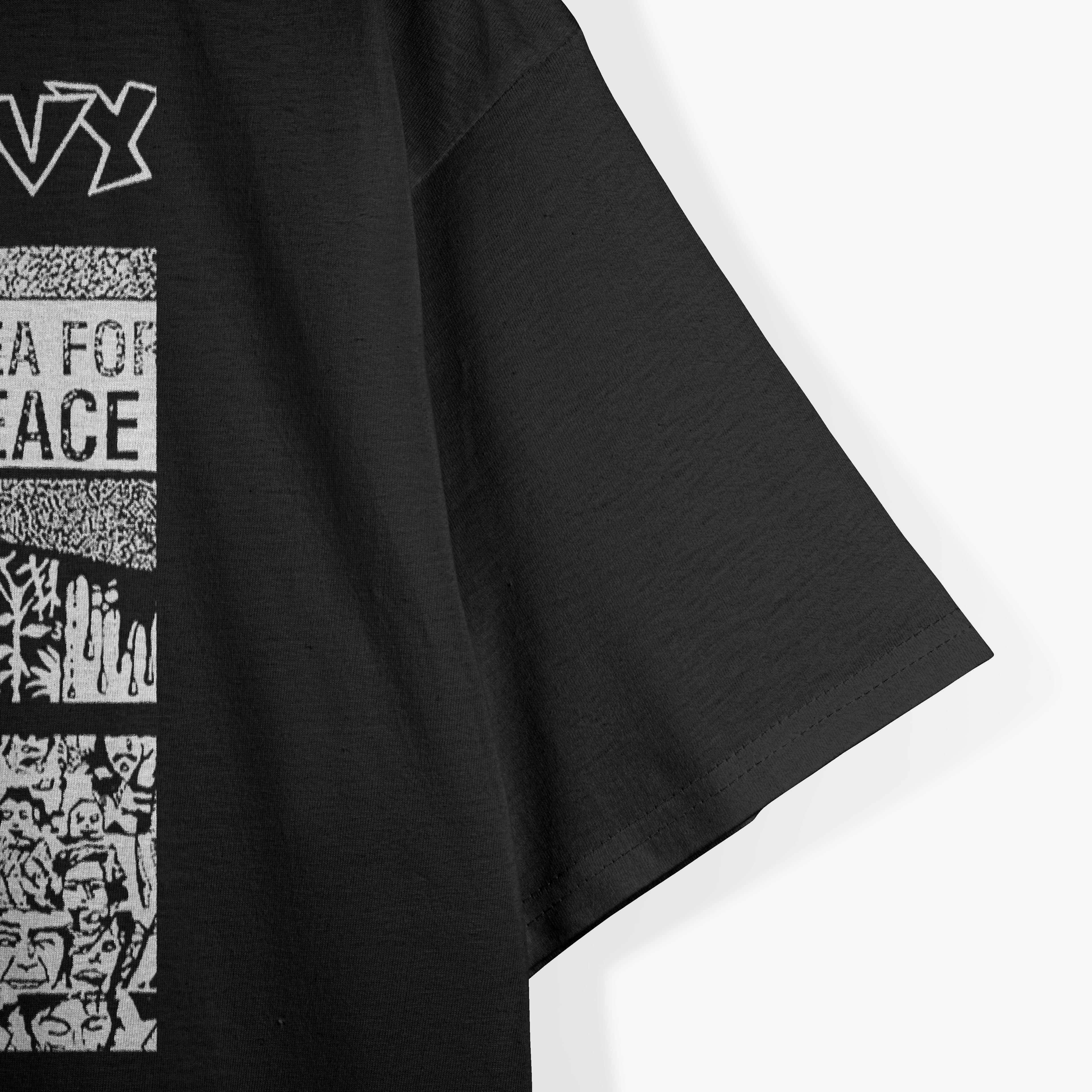 Plea for Peace Punk Album – Vintage Hardcore Music RZ T-Shirt