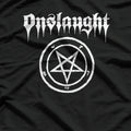 Thrash Metal Legacy – British Heavy Music Retro Logo RZ T-Shirt