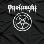 Thrash Metal Legacy – British Heavy Music Retro Logo RZ T-Shirt
