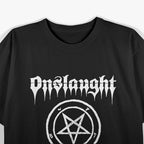 Thrash Metal Legacy – British Heavy Music Retro Logo RZ T-Shirt