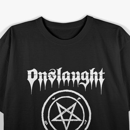 Thrash Metal Legacy – British Heavy Music Retro Logo RZ T-Shirt