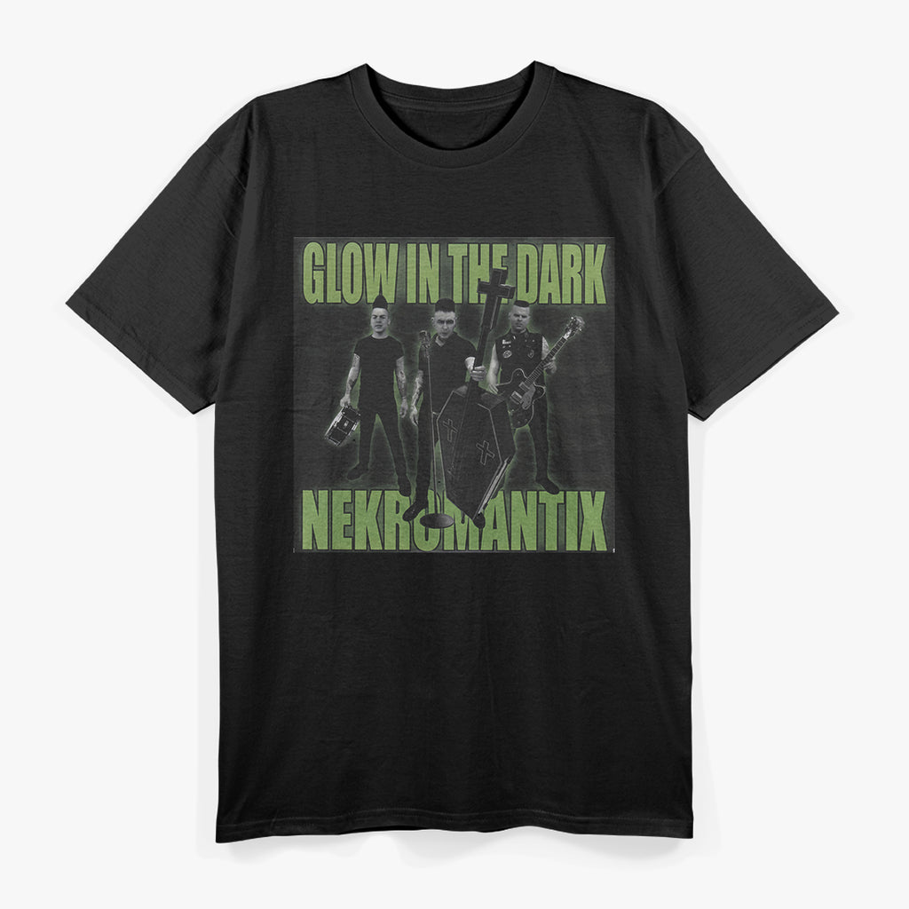 Psychobilly Glow Retro Graphic – Dark Rockabilly Inspired Art RZ T-Shirt