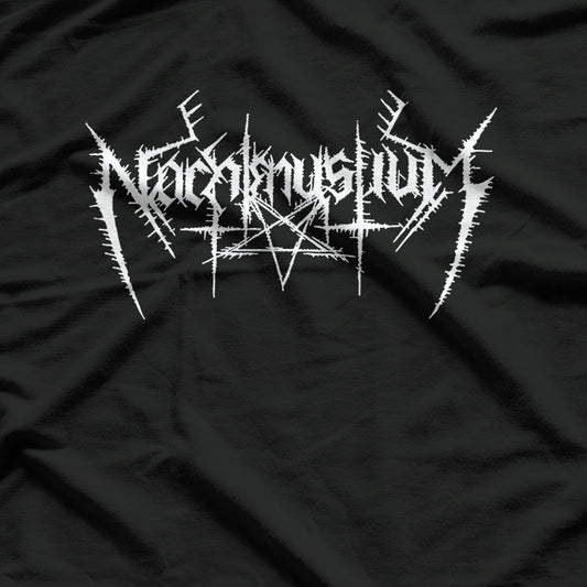 Black Metal Darkness – Retro Underground Music Graphic RZ T-Shirt