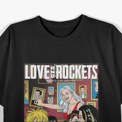 Love and Rockets – English Alternative Rock Poster Style RZ T-Shirt
