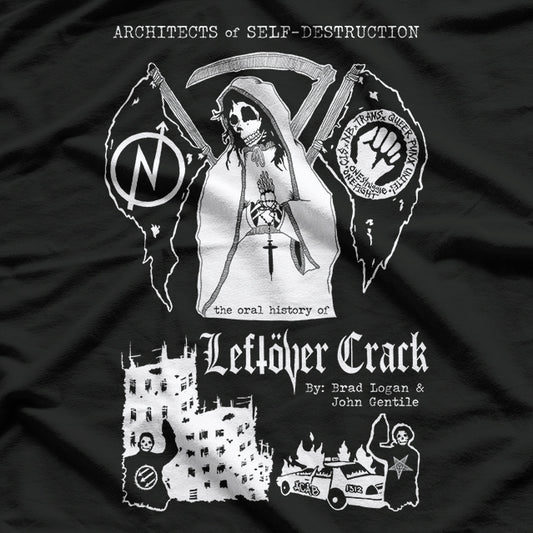 Leftöver Crack – Architects of Self-Destruction Punk Retro Band RZ T-Shirt